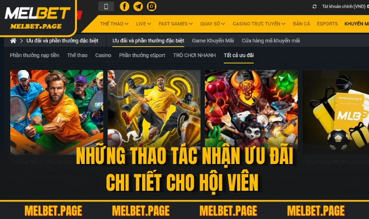 nhung thao tac nhan uu dai chi tiet cho hoi vien Những thao tác nhận ưu đãi chi tiết cho hội viên