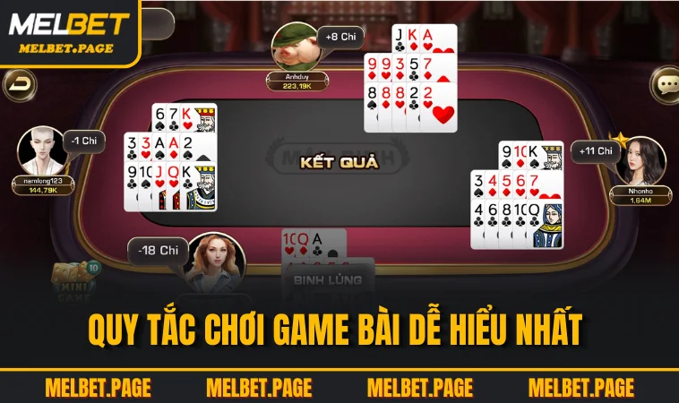 quy tac choi game bai de hieu nhat Quy tắc chơi game bài dễ hiểu nhất
