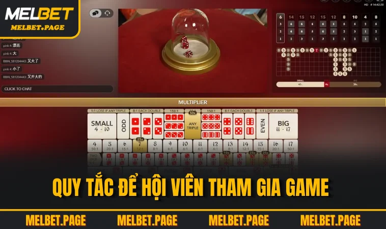 quy tac de hoi vien tham gia game Quy tắc để hội viên tham gia game