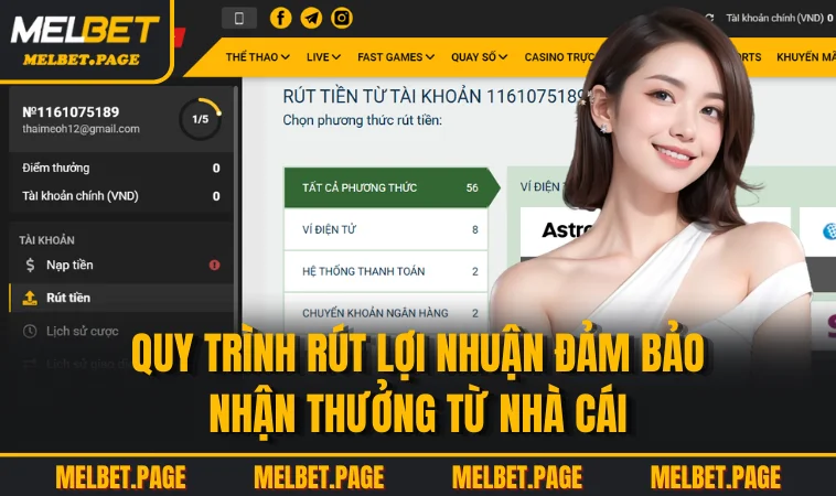 quy trinh rut loi nhuan dam bao nhan thuong tu nha cai Quy trình rút lợi nhuận đảm bảo nhận thưởng từ nhà cái